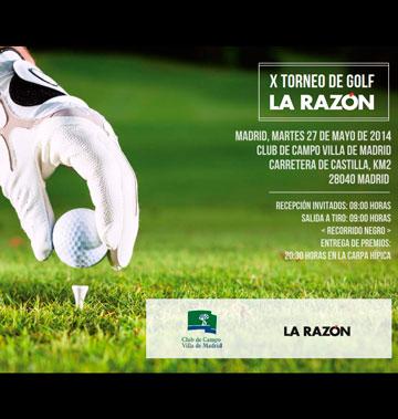 X TORNEO SOCIAL DE GOLF LA RAZÓN