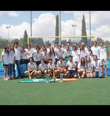 Campeones de España Cadetes Hockey Hierba