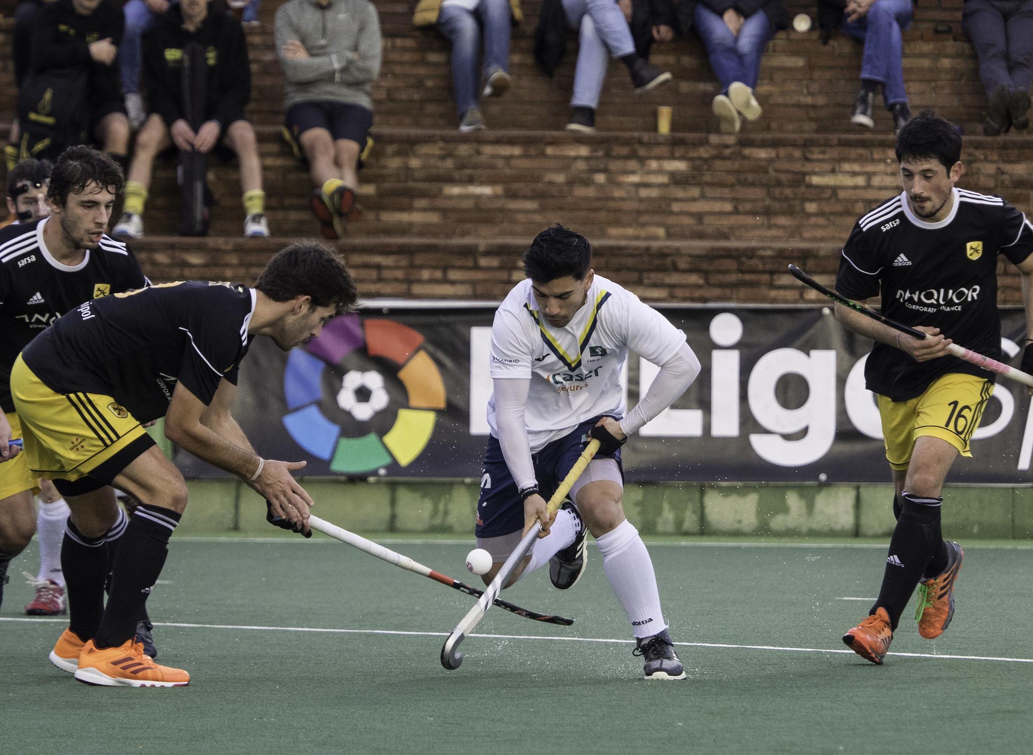 Partido del Club contra el Atlètic Terrassa. Foto: Ignacio Monsalve