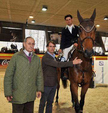 El jinete vasco Iván Serrano ganador de la final Top Ten