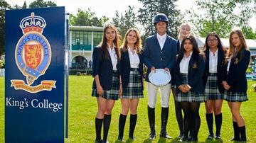Pedro Veniss en el Trofeo King's College