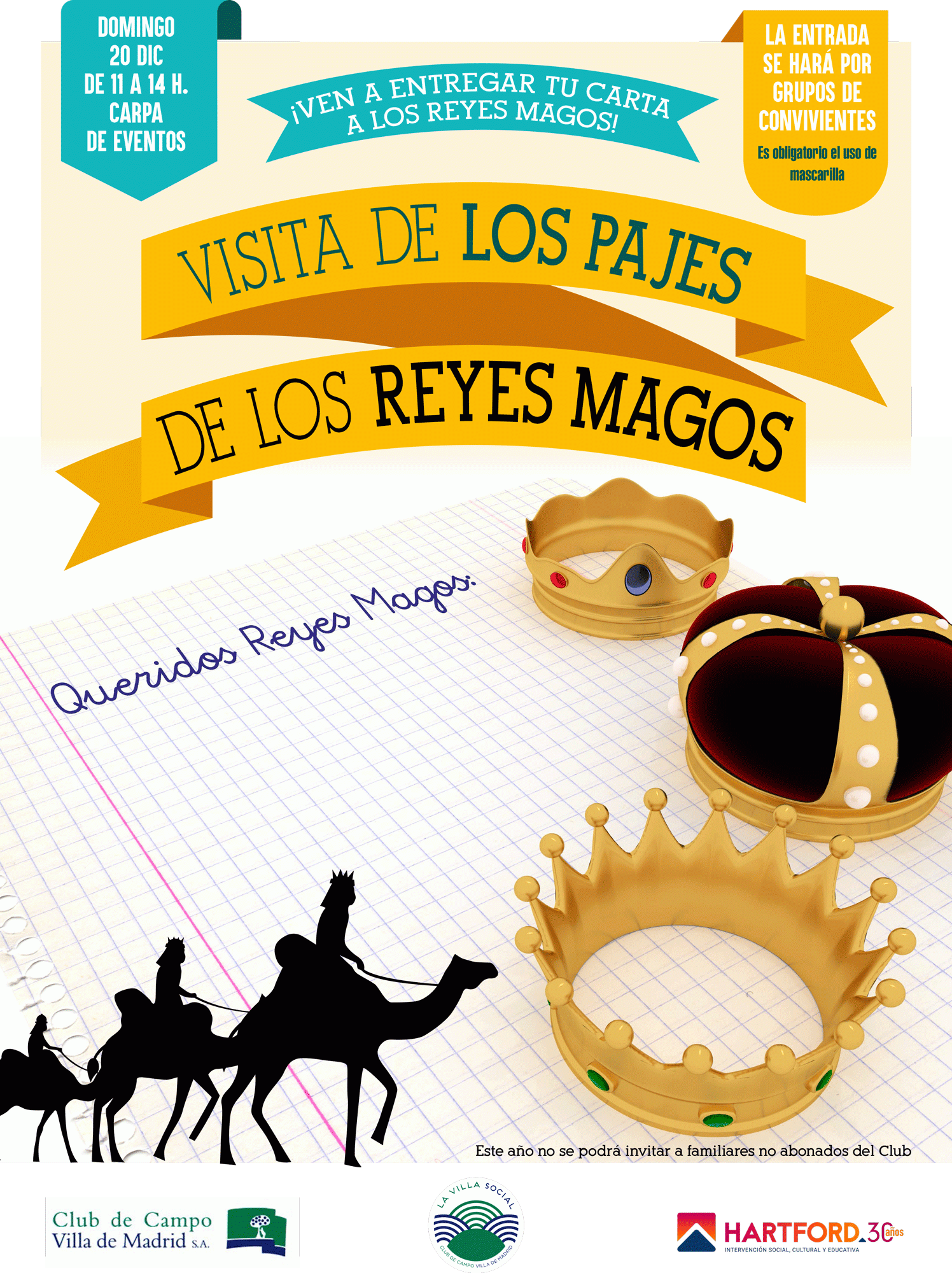 Visita Pajes Reales Reyes Magos.