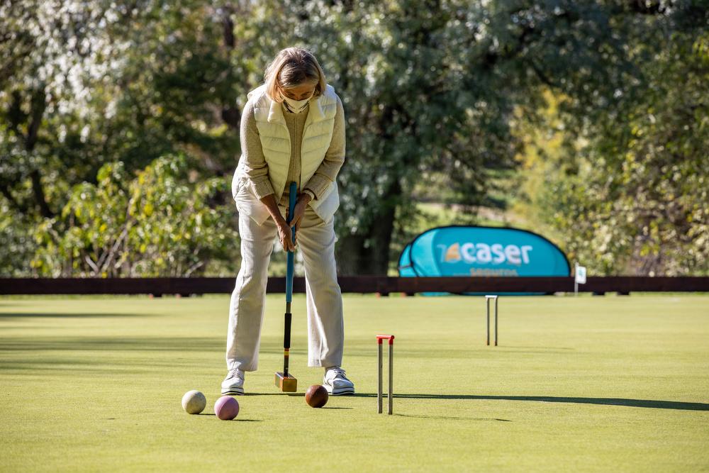 Croquet en el Club de Campo Villa de Madrid. Foto: Miguel Ros / CCVM 