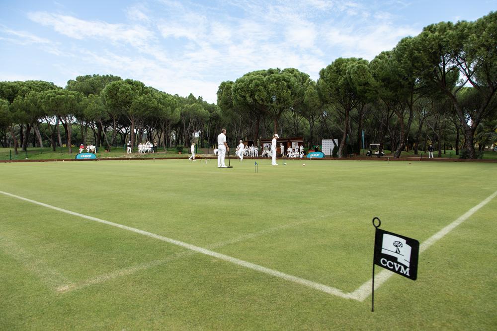 Croquet en el Club de Campo Villa de Madrid. Foto: Miguel Ros / CCVM