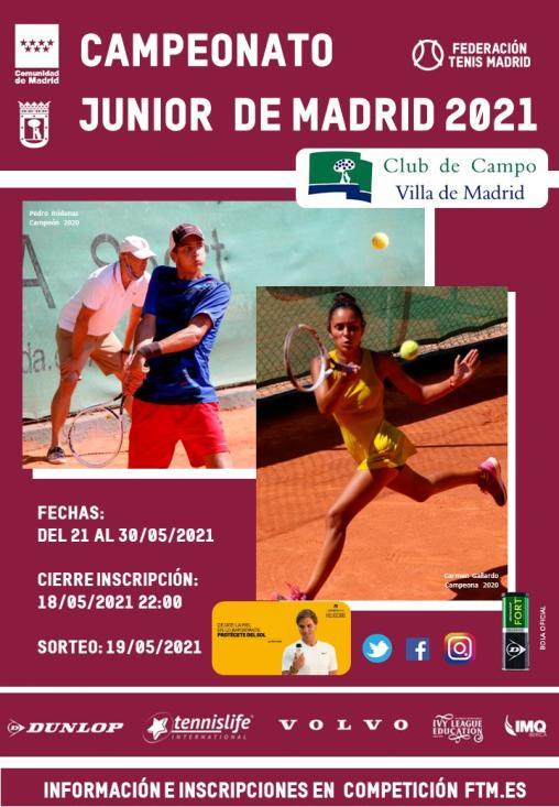 Campeonato Júnior de Madrid de Tenis 2021.