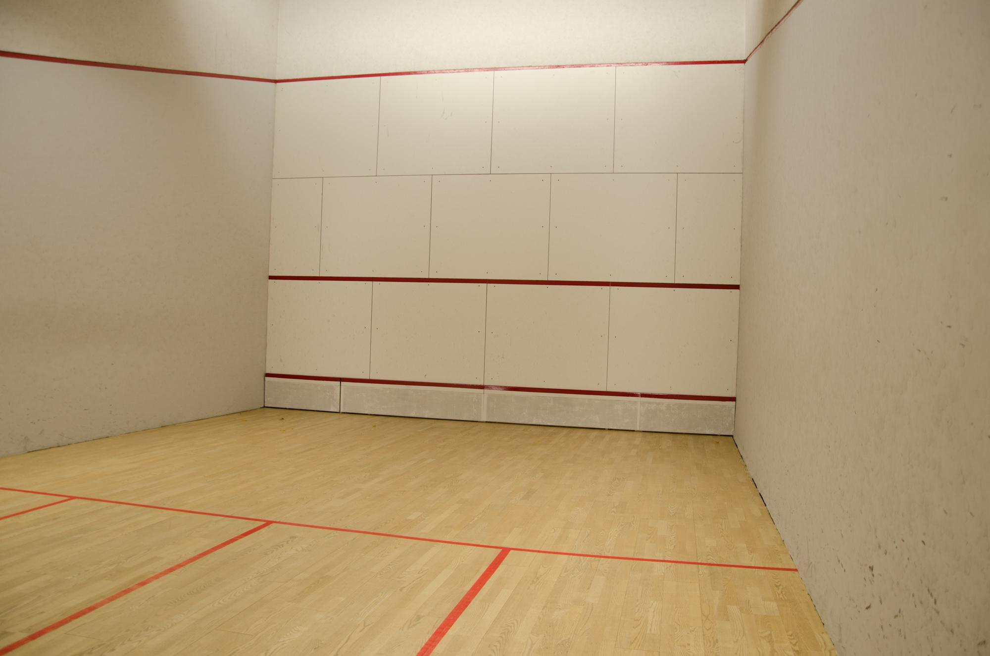 Pista de squash del Club de Campo Villa de Madrid.