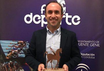 Edu Aguilar, Premio al Mérito Deportivo de Puente Genil.