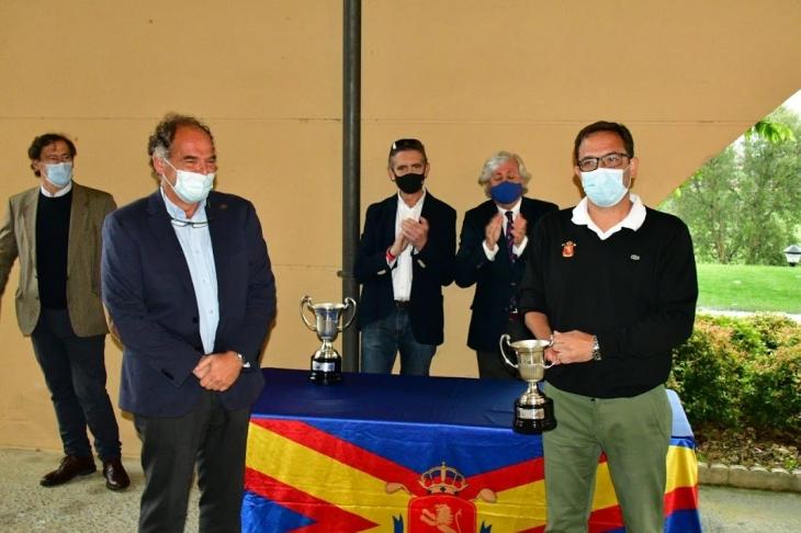 Francisco Centeno, subcampeón de España de golf adaptado. Foto: Rfegolf