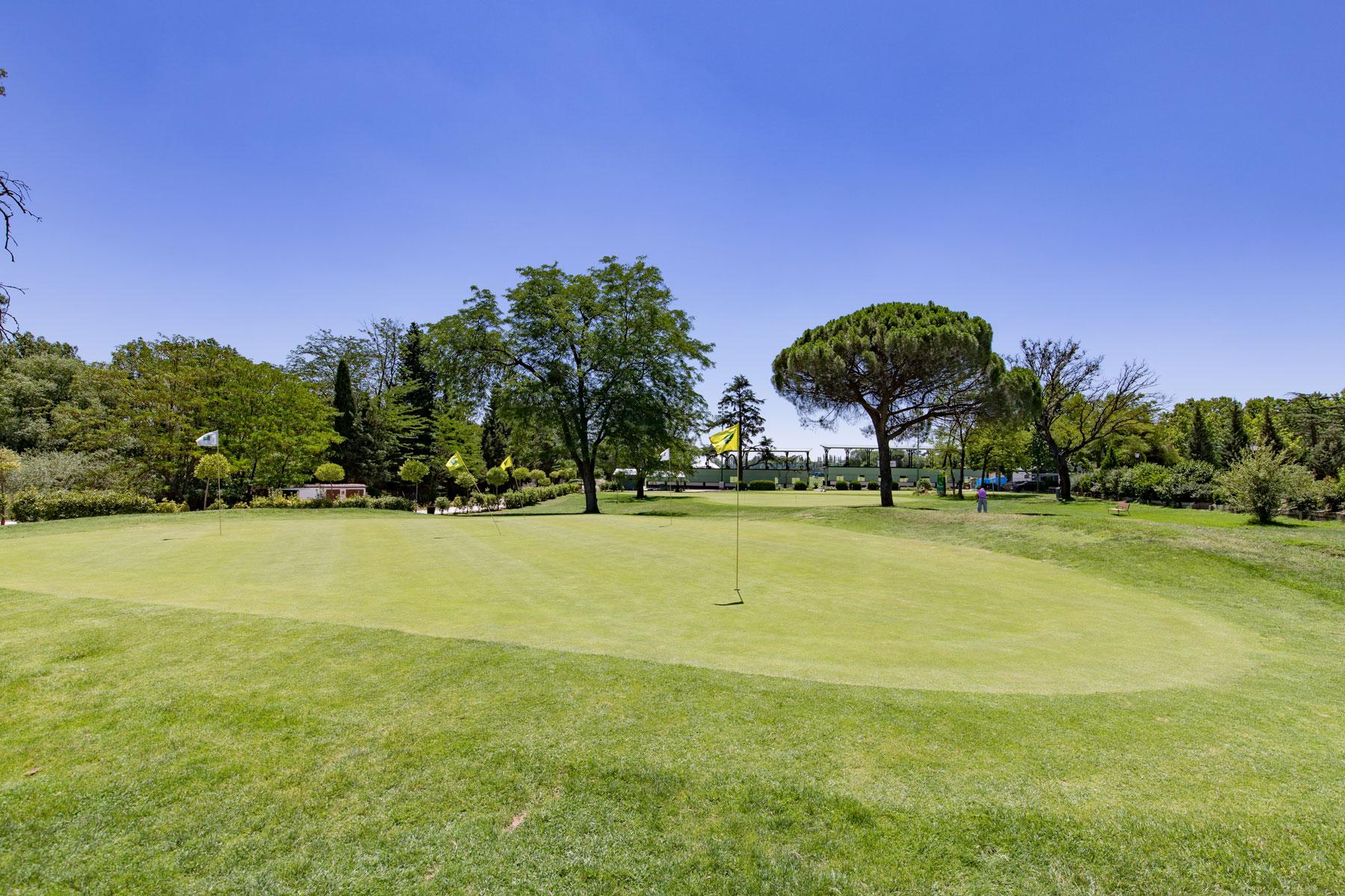 Campo de golf del Club de Campo Villa de Madrid.