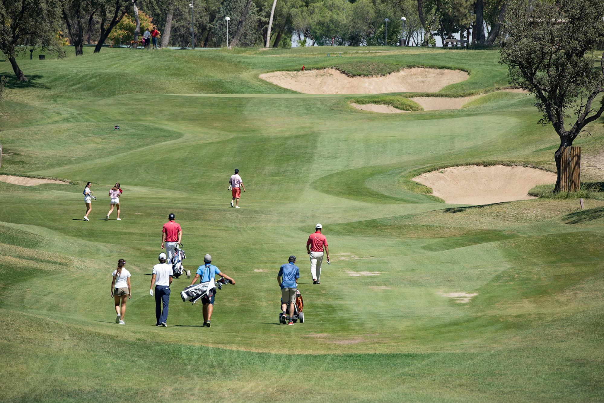 Campo de golf del Club de Campo Villa de Madrid. Foto: Miguel Ros