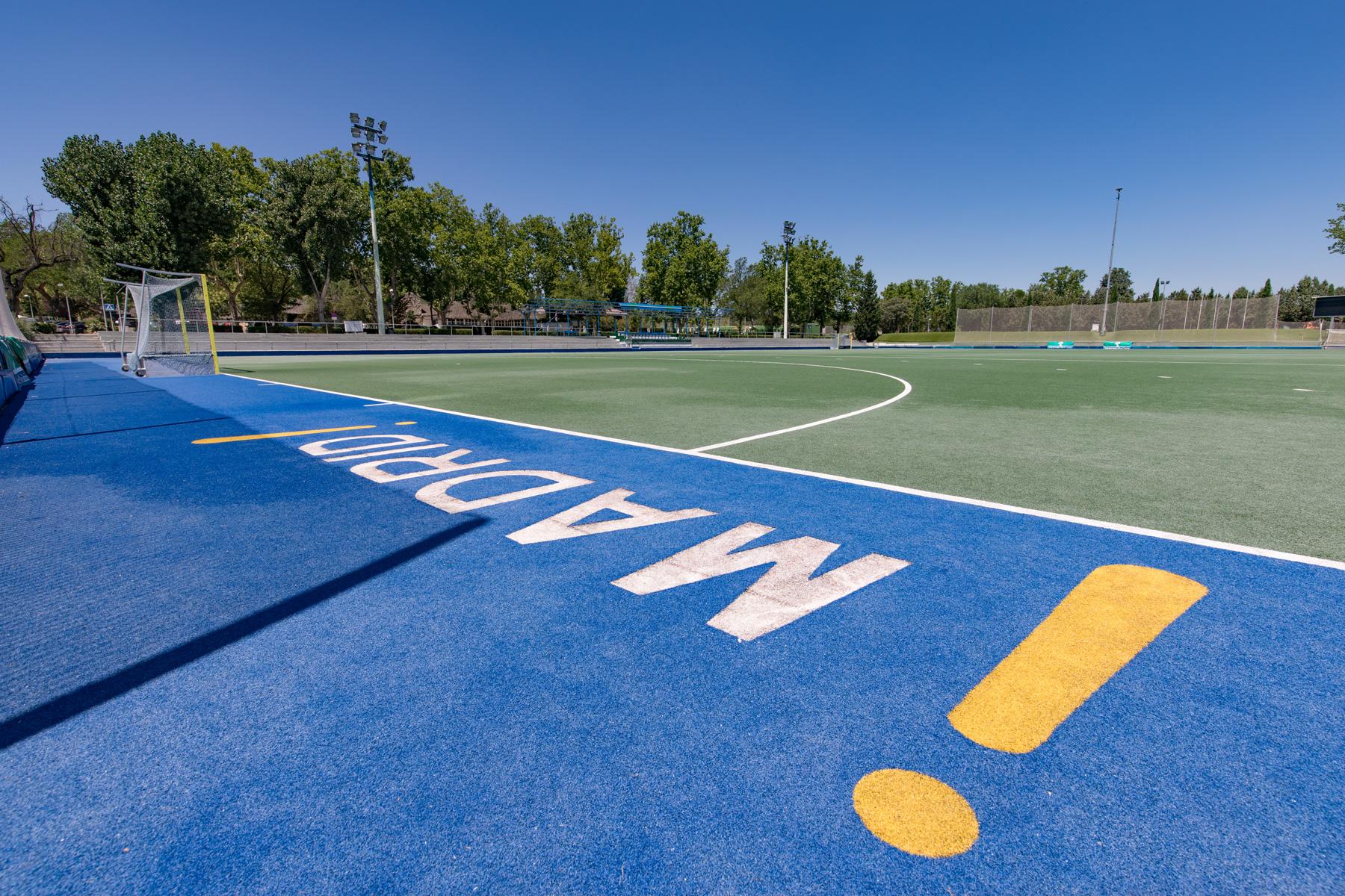 Campo de hockey del Club de Campo Villa de Madrid.