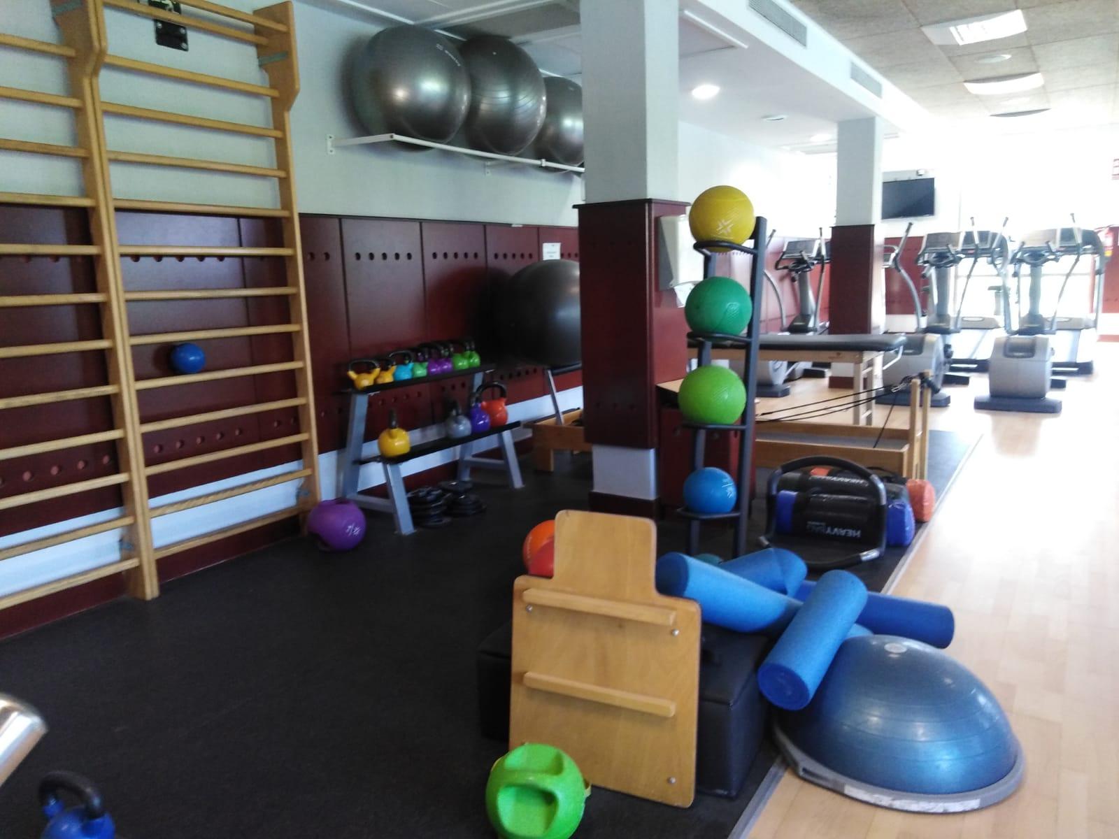 Gimnasio del Club de Campo.