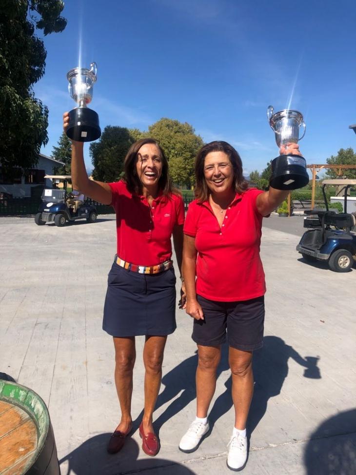 María de Orueta y su compañera Rocío Ruiz de Velasco.