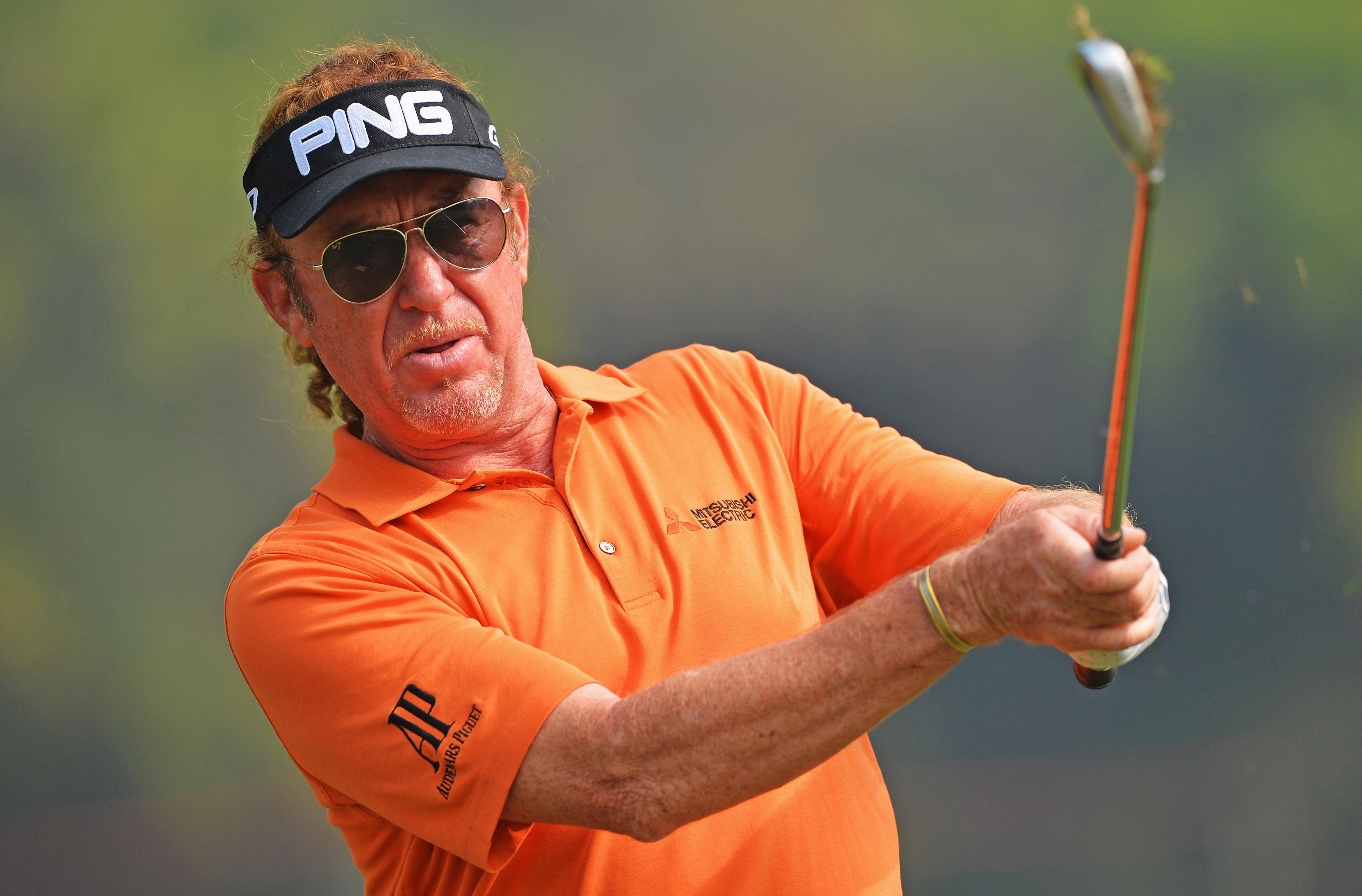 El golfista malagueño Miguel Ángel Jiménez. Foto: RFEG