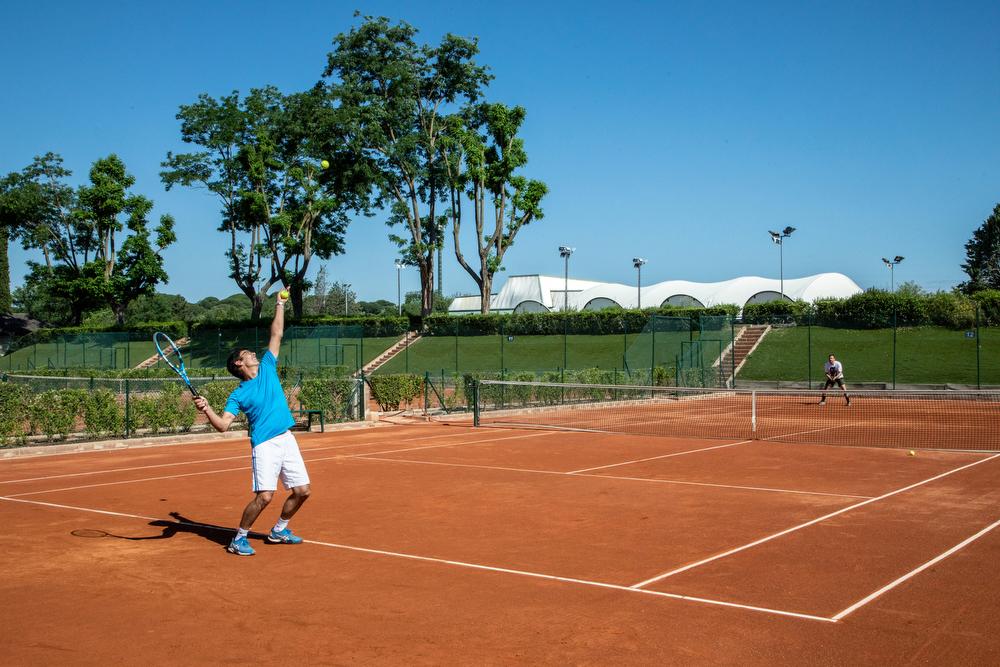 Tenis en el Club de Campo Villa de Madrid. Foto: Miguel Ros