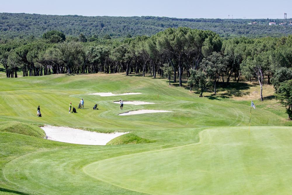Campo de golf del Club de Campo Villa de Madrid. Foto: Miguel Ros