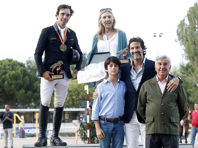 Eduardo Álvarez Aznar, ganador del Campeonato de España de Caballos Nacionales. Foto: Ancades