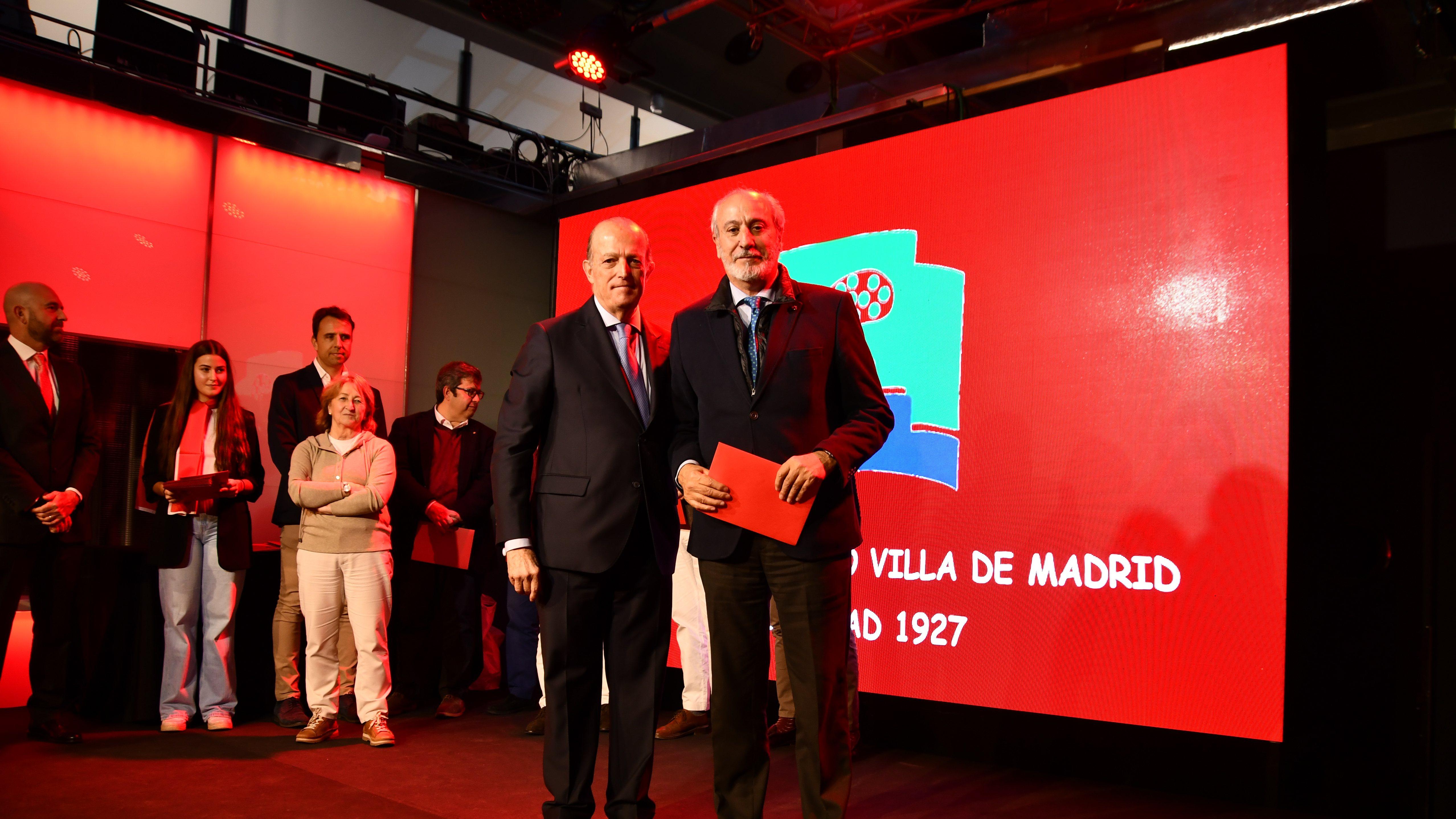 El gerente CCVM, Juan Carlos Verá Pró (dcha.) y el presidente de la Rfeh, Santiago Déo. Foto: Eduardo Vera Morales 
