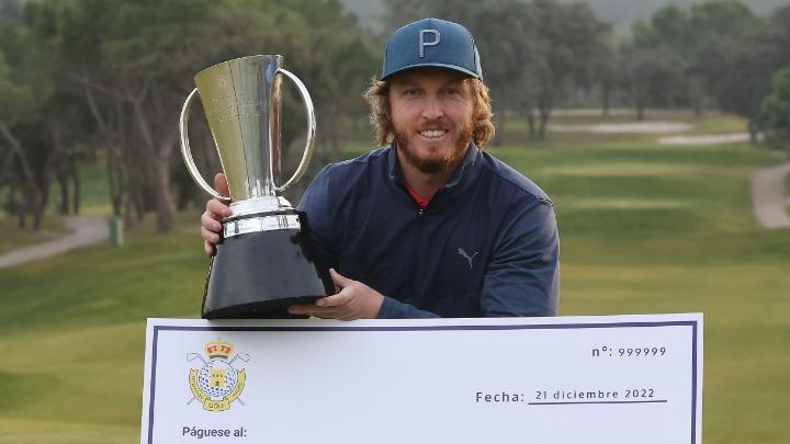 Jacobo Pastor, campeón de Madrid de profesionales de golf 2021. Foto: FedGolfMadrid