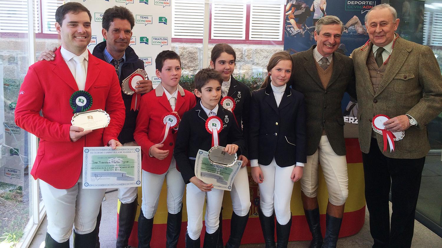 José Francisco Couso, Rolando Ravelo, Nicolás Suárez, Joaquín Pérez-Bustamante, Teresa Pérez-Bustamante, Carlota Varela, Jaime Matossian y Jaime Baselga