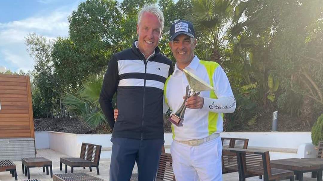 Carlos Balmaseda, ganador del Mallorca Senior Open 2022.