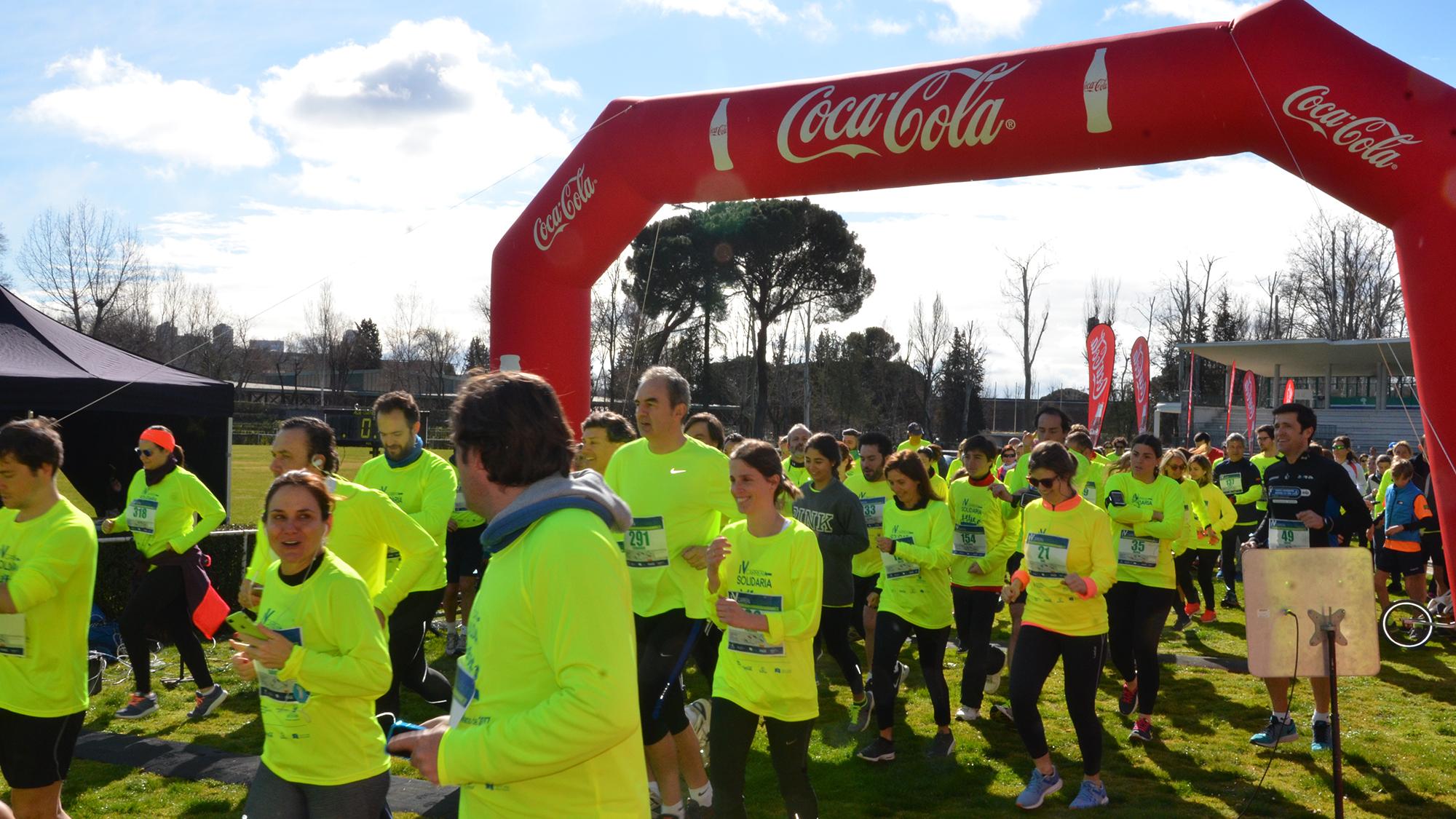 Salida de la Carrera Solidaria 2017. Foto: Patricia Herranz