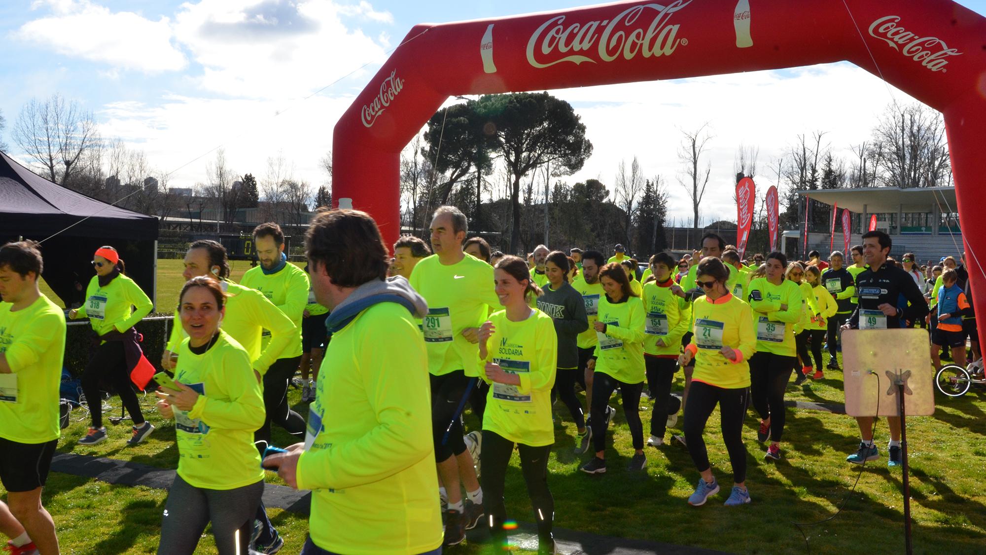 Salida de la Carrera Solidaria 2017. Foto: Patricia Herranz