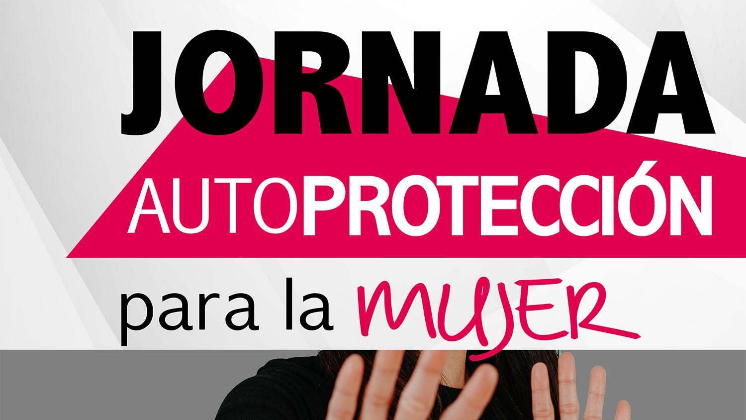 Cartel de la Jornada de Autoprotección para la Mujer