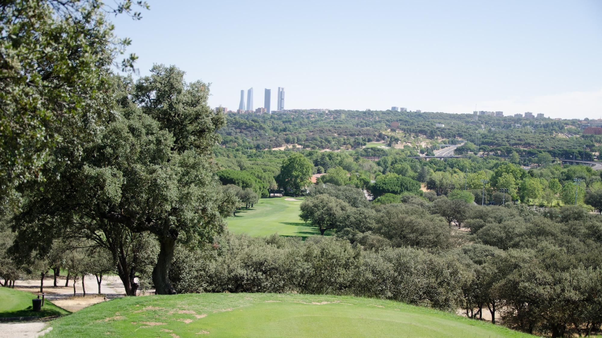 Campo de golf del Club de Campo Villa de Madrid.