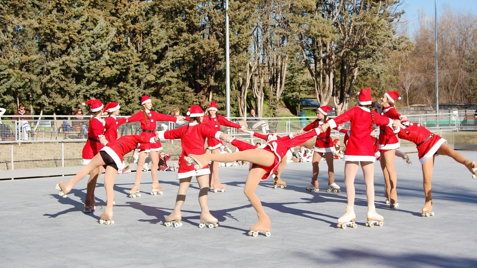 Fiesta de Navidad de la Escuela de Patinaje