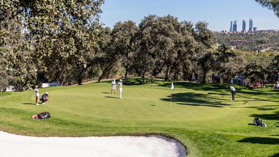 Golf, en el Club de Campo Villa de Madrid. Foto: Miguel Ros / CCVM