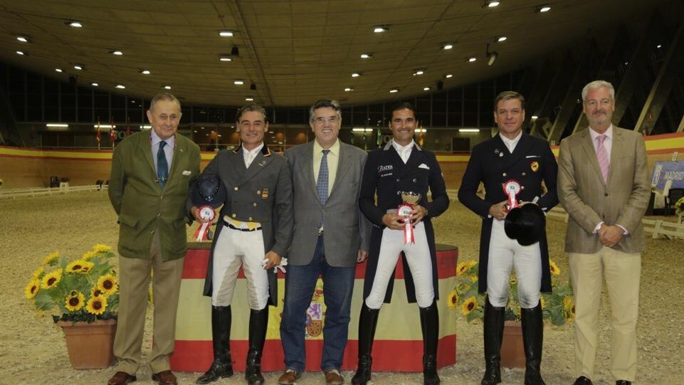 Podio del Gran Premio de la Copa del Rey