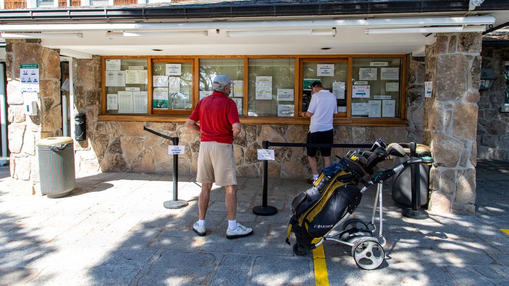 Normativa para la invitación de no abonados a jugar al golf. Foto: Miguel Ros / CCVM