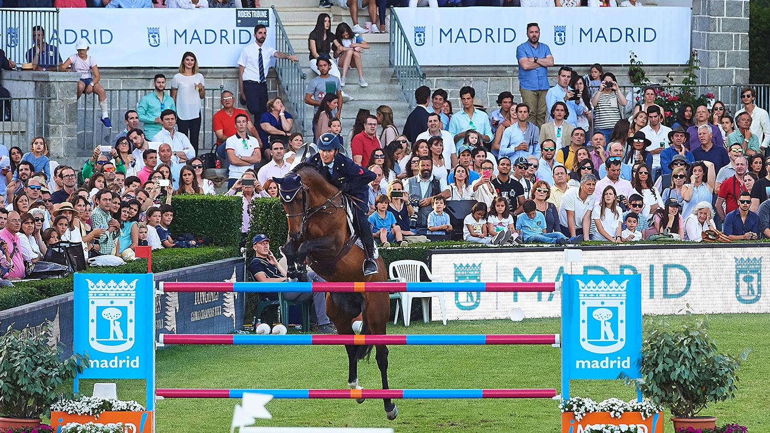 Imagen del CSI Madrid 5* 2017. Foto: Oxer Sport