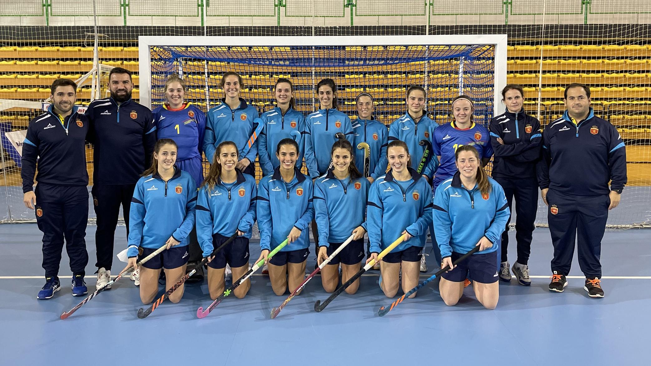 Las Red Sticks para el EuroHockey 2022. Foto: Rfeh
