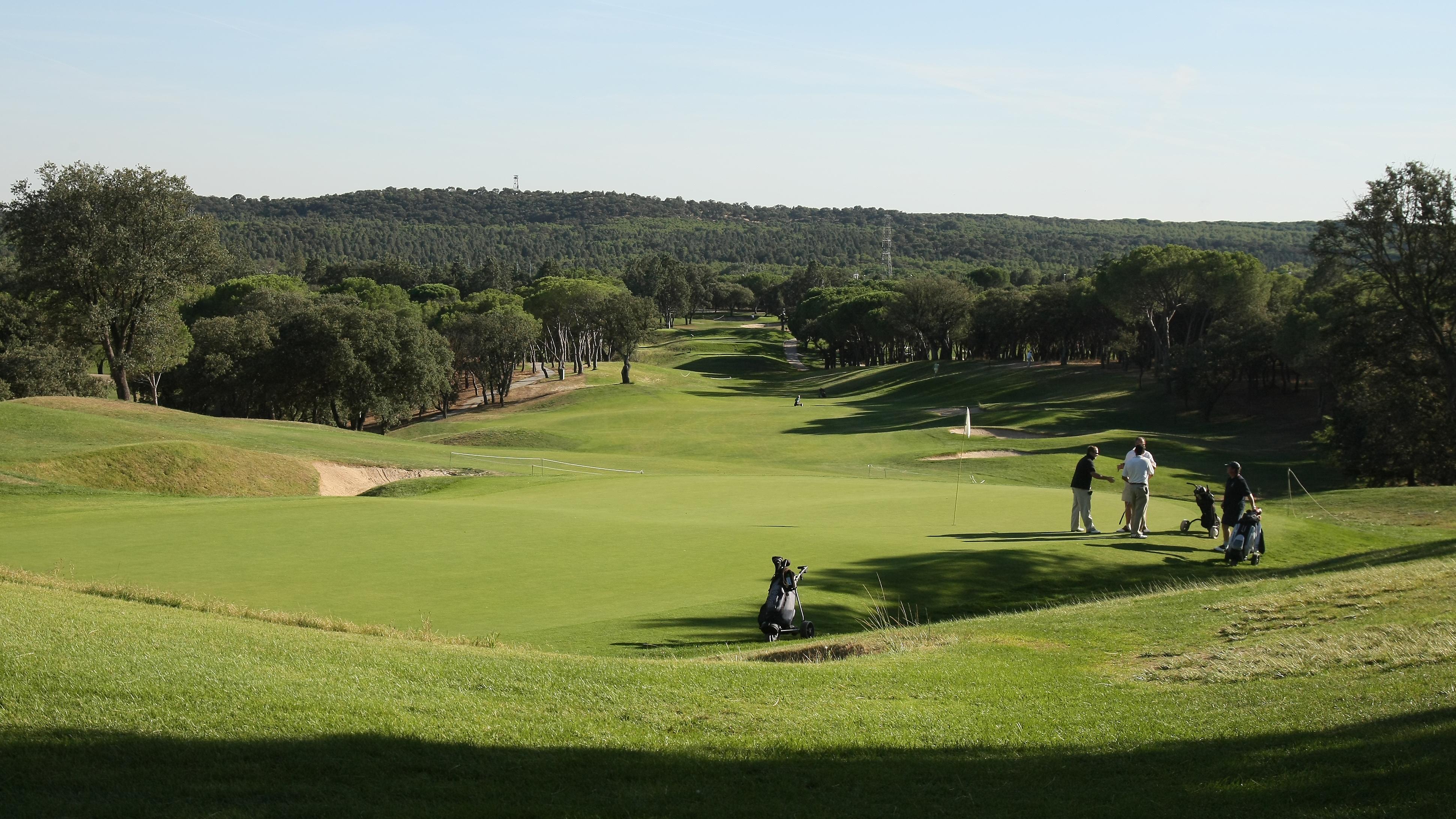 Campo de golf del Club de Campo Villa de Madrid.