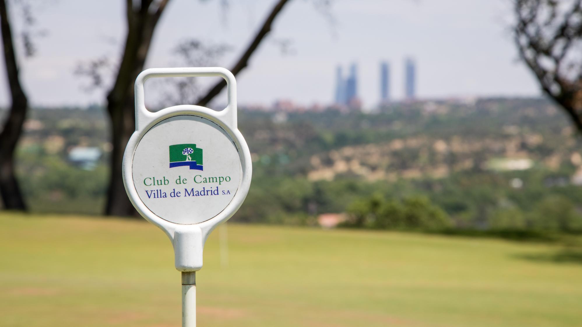 Vistas del campo de golf del Club de Campo Villa de Madrid. Foto: Miguel Ángel Ros / CCVM