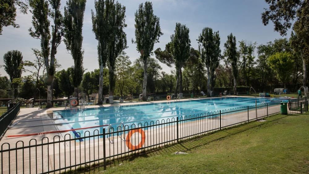 Piscina de aprendizaje del Club de Campo Villa de Madrid. Foto: Miguel Ángel Ros / CCVM