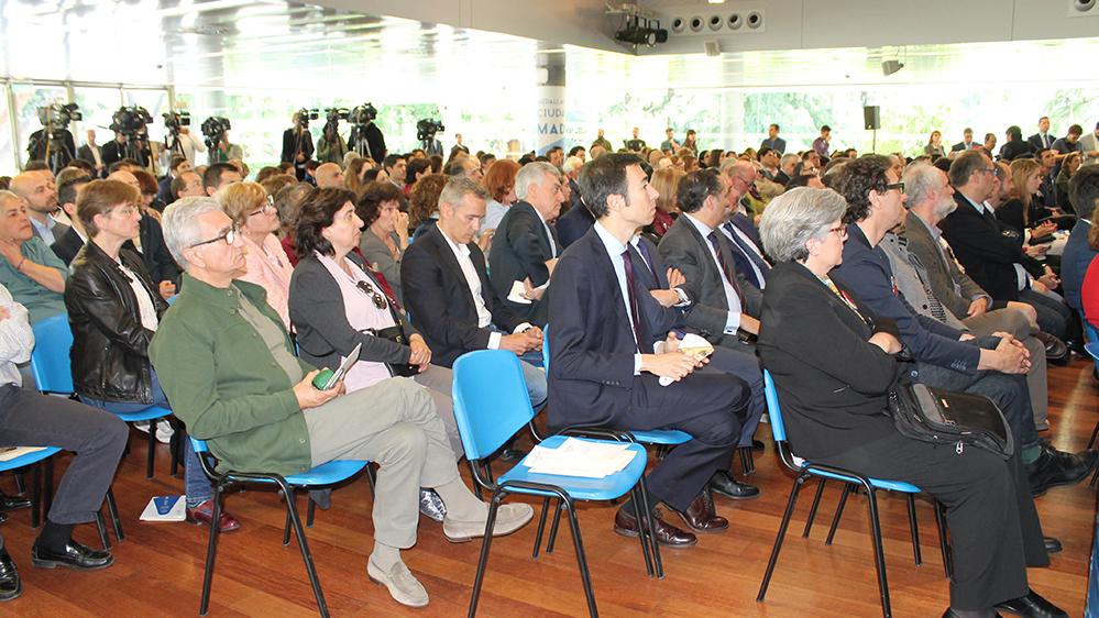 Aspecto del auditorio de los Jardines de Cecilio Rodríguez