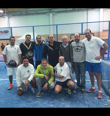 Campeones de pádel