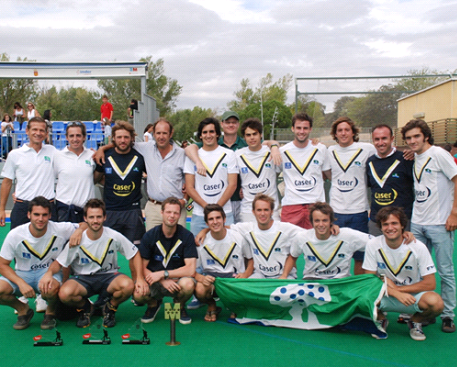 Campeones de La Comunidad de Madrid, trofeos al Mejor Portero del torneo XAVI TRENCHS, al Máximo Goleador a PEPE BORRELL y al Mejor Jugador a ANDRÉS MIR