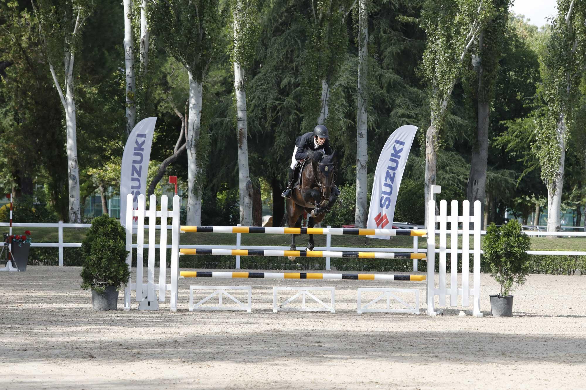 Eduardo Álvarez Aznar, bronce en el Campeonato de España de 7 años con Enjoy de la Mure. Foto: ANCADES