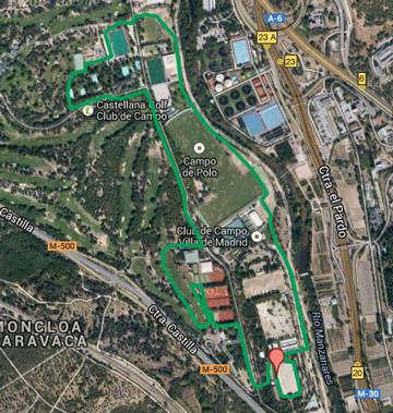 I CARRERA SOLIDARIA CLUB DE CAMPO VILLA DE MADRID