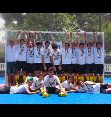 El equipo Juvenil de Hockey