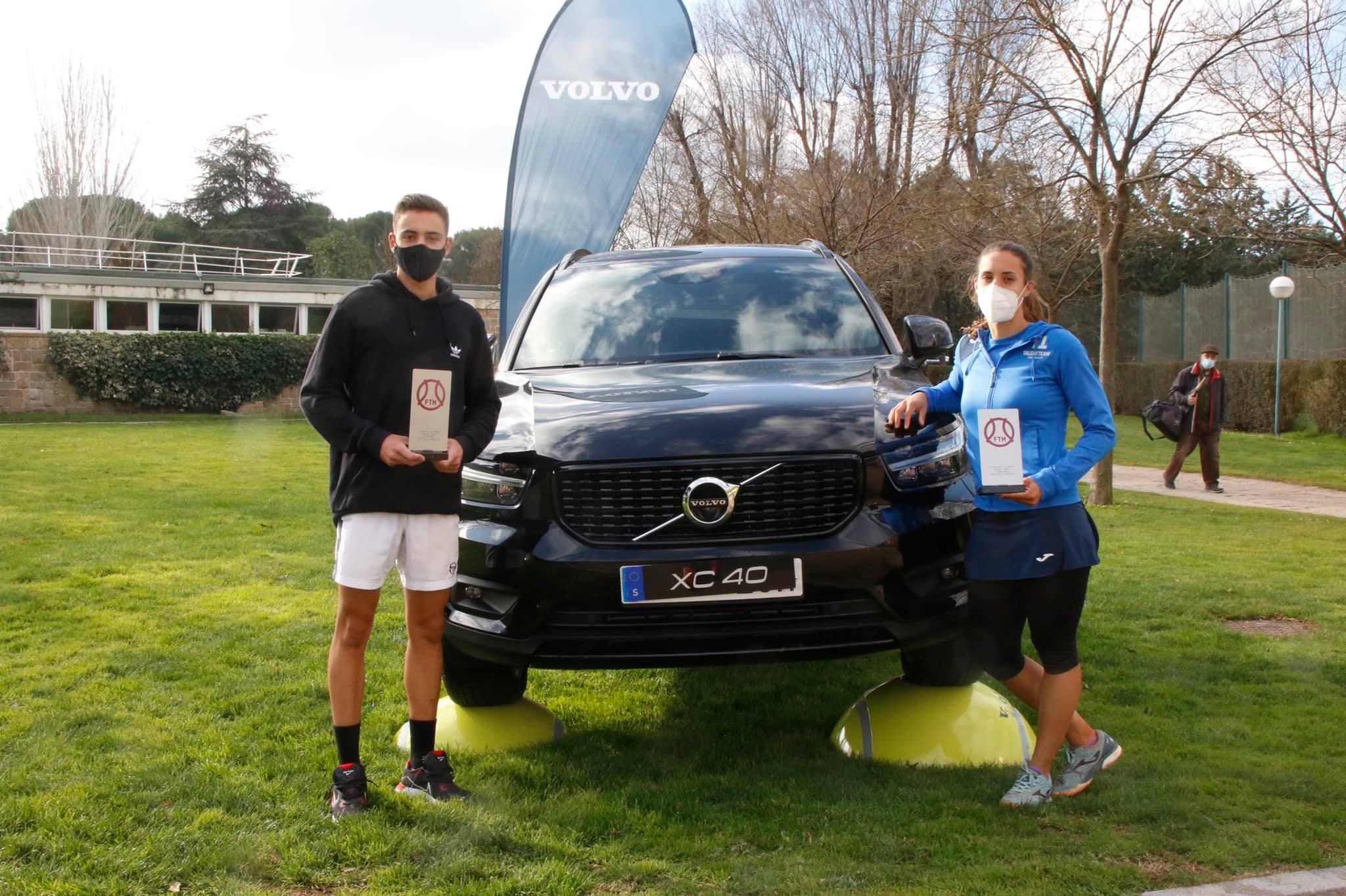 Pablo Masjuán y Olga Sáez, campeones de Madrid. Foto: FTM