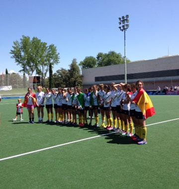 Campeones de España Cadetes Hockey Hierba