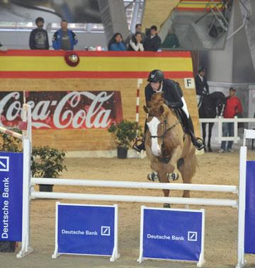 El jinete vasco Iván Serrano ganador de la final Top Ten