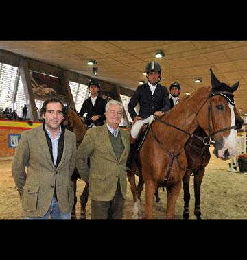 El jinete vasco Iván Serrano ganador de la final Top Ten