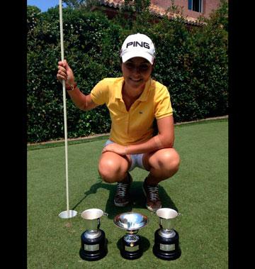 María Herráez ganadora del Campeonato Abierto de Madrid Cadete