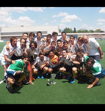 Campeones de España Cadetes Hockey Hierba